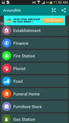 AroundMe android App screenshot 6